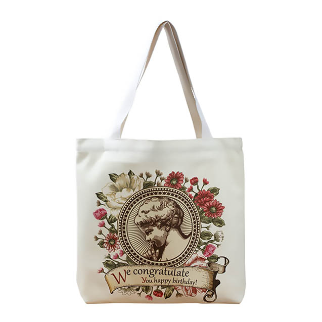 Printed cotton bag